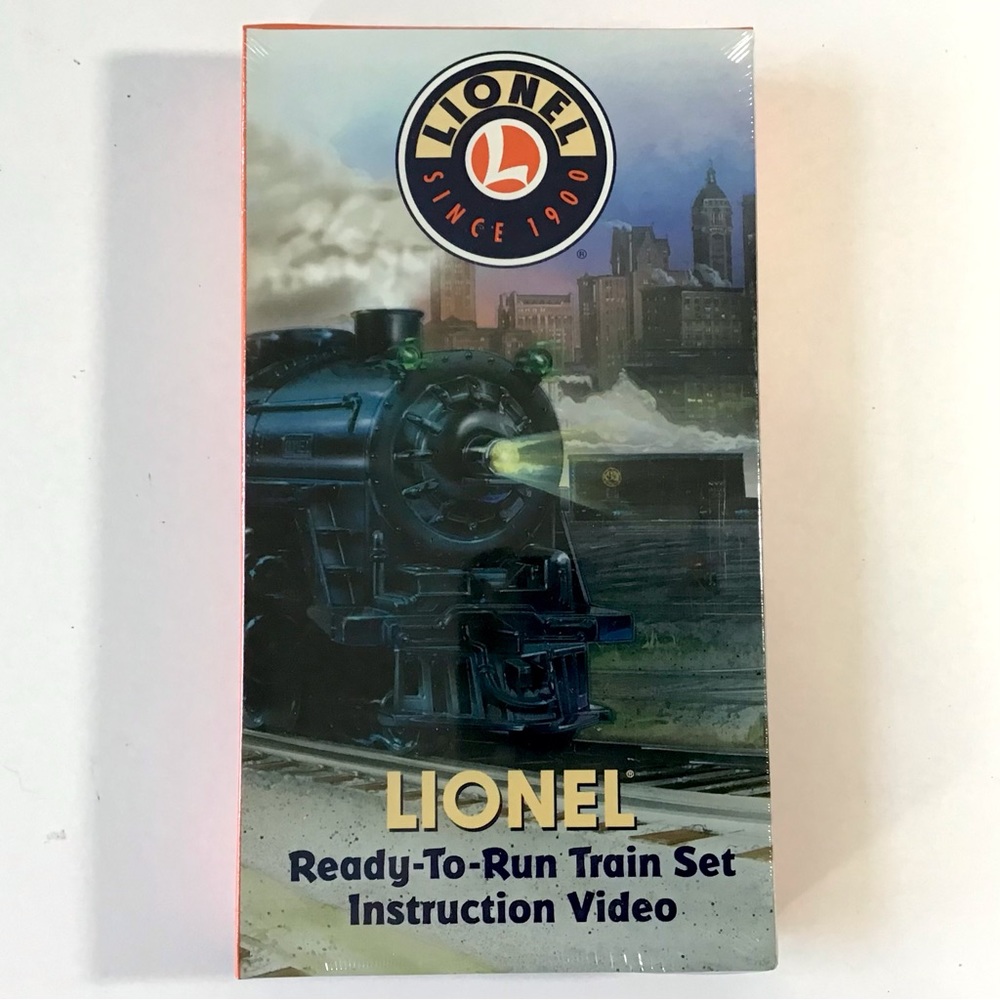 Lionel Ready-To-Run Train Set Instruction VHS Video Tape NEW Sealed Vintage 2003